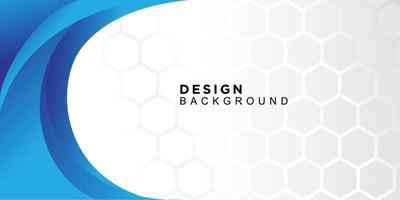 Abstract vector design for banner and background design template with blue color concept