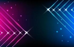 Abstract Neon Background vector