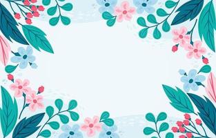 Flowers Background Design vector