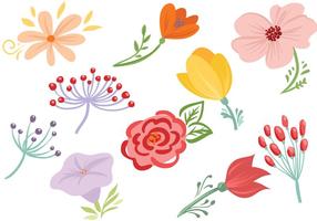 Free Flowers Vectors