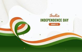 India Independence Day Background vector